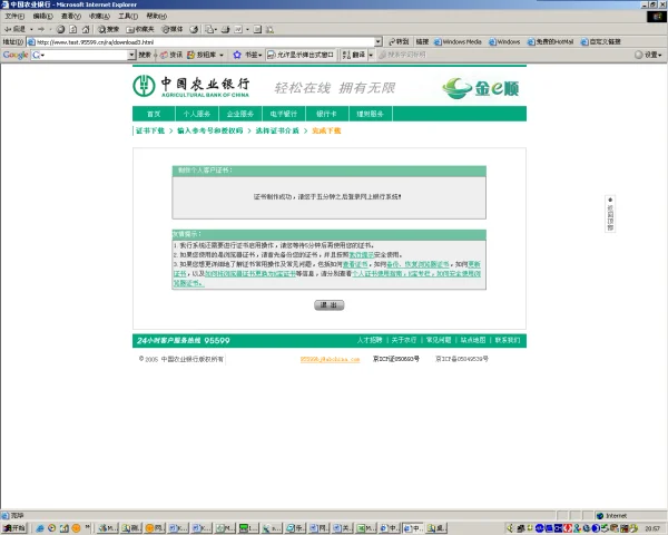怎样才能下载95599网上银行(95599网上银行的证书下载)-第11张图片-万福百科