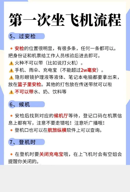 坐飞机流程详细步骤卡通?坐飞机的流程步骤有哪些?-第4张图片-万福百科