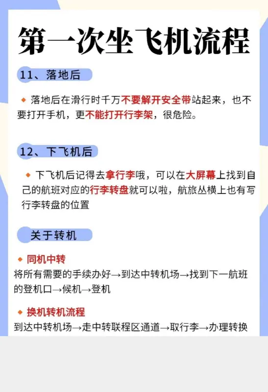 坐飞机流程详细步骤卡通?坐飞机的流程步骤有哪些?-第6张图片-万福百科