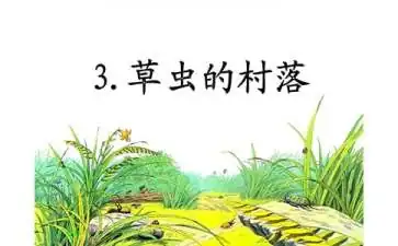 教学《草虫的村落》观后感(草虫的村落说课稿)-第1张图片-万福百科