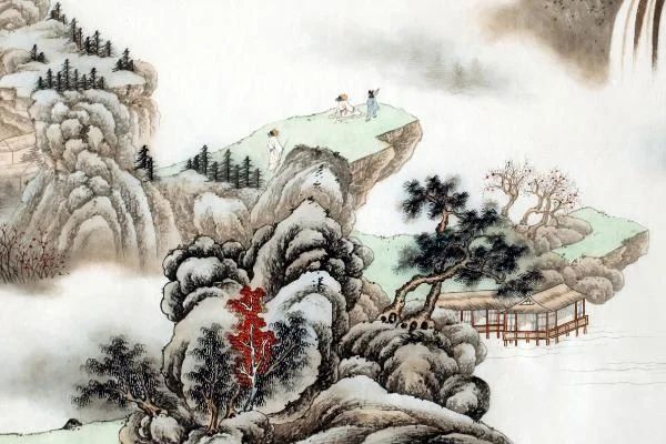 国画山水怎样上色 国画山水技法,国画山水如何上色-第1张图片-万福百科