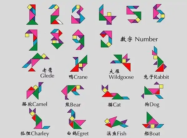 七巧板是正方形吗?七巧板可以拼出正方形吗?-第11张图片-万福百科