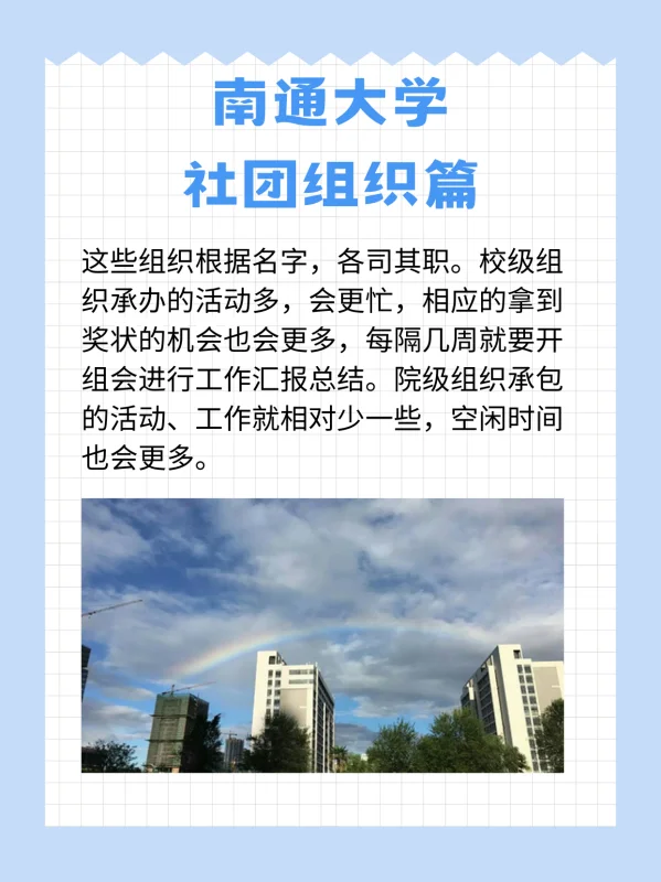 南通大学学生会自管会都是什么人?-第5张图片-万福百科