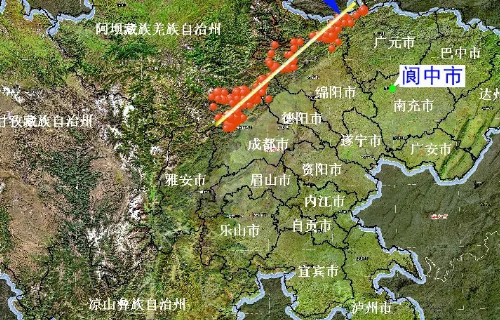 四川地震带分布有哪些?谷歌地图四川地震带分布图-第1张图片-万福百科