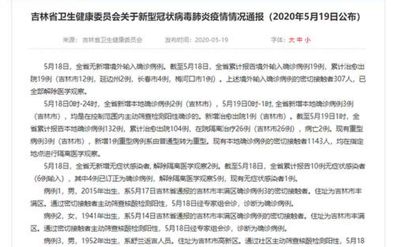 吉林长春的疫情怎么样,吉林长春疫情持续，新增确诊病例不断上升-第1张图片-万福百科