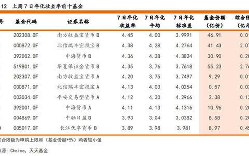 货币基金排行榜支付宝销售的 货币基金排名大揭秘-第1张图片-万福百科