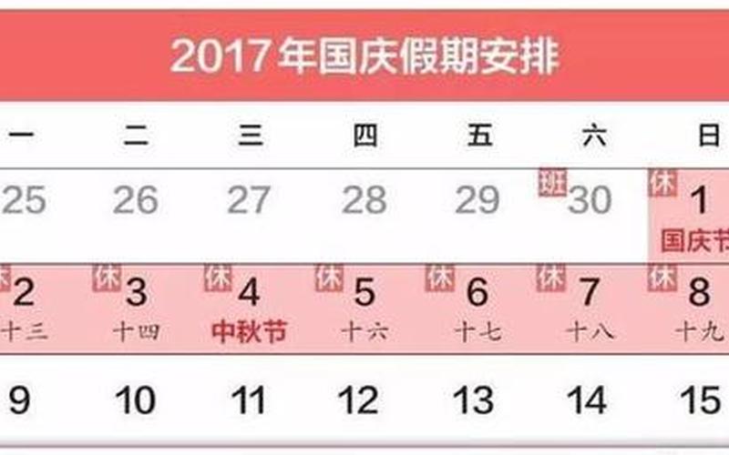 下一次中秋国庆同一天是在哪一年-第1张图片-万福百科