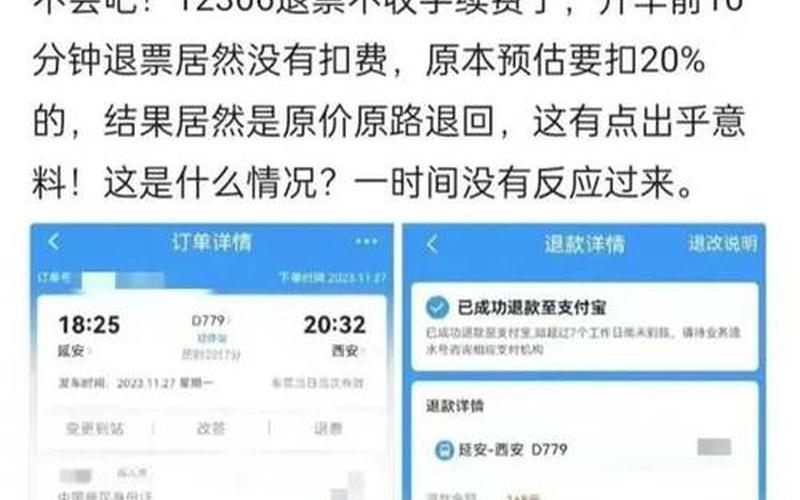 火车票退票要扣多少手续费2023-第1张图片-万福百科